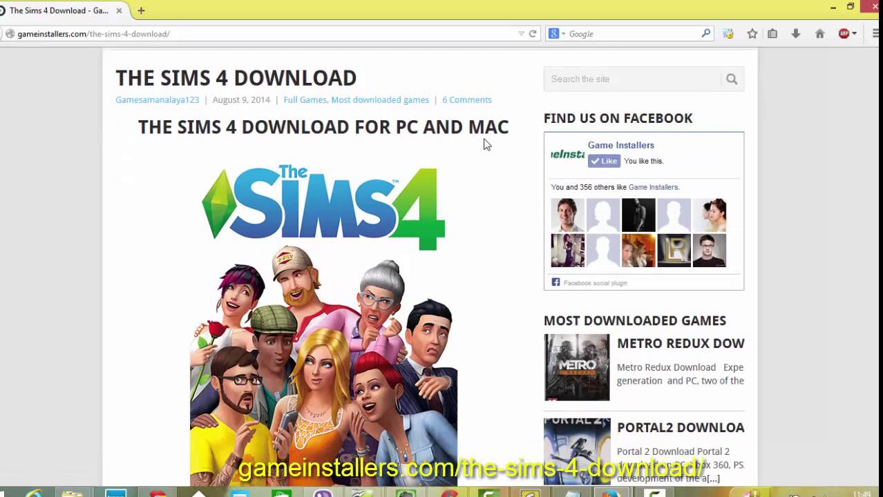 Sims 4 slow download mac
